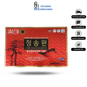 Tinh Dầu Thông CHEONGSONGWON 180 viên Đỏ